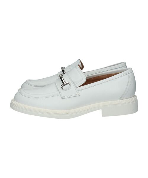 INTER-CHAUSSURES / インター ショシュール 未設定 | 【LUCA GROSSI】ラウンドトウレザービットローファー | 詳細1