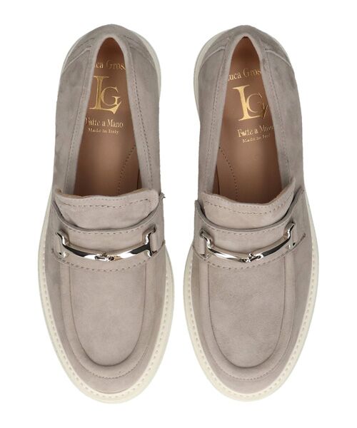 INTER-CHAUSSURES / インター ショシュール フラットシューズ | 【LUCA GROSSI】ラウンドトウレザービットローファー | 詳細12