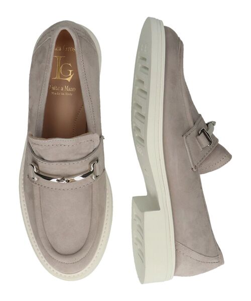 INTER-CHAUSSURES / インター ショシュール フラットシューズ | 【LUCA GROSSI】ラウンドトウレザービットローファー | 詳細14