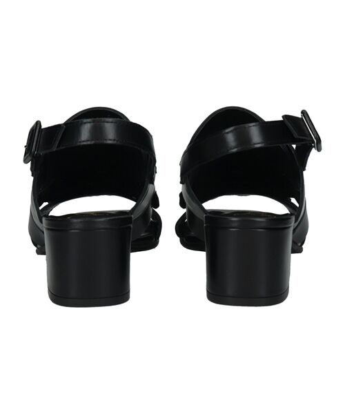 INTER-CHAUSSURES / インター ショシュール サンダル | 【LUCA GROSSI】チャンキーヒールキルトサンダル | 詳細3