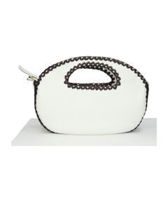 INTER-CHAUSSURES / インター ショシュール ハンドバッグ | 【Miviu】ラウンドフォルム ステッチアクセントバッグ