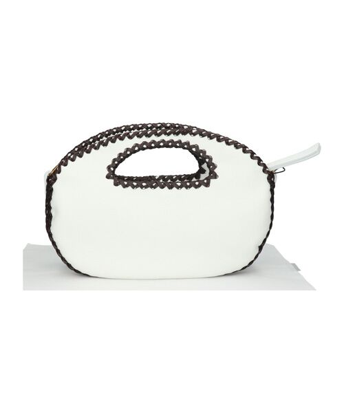 INTER-CHAUSSURES / インター ショシュール ハンドバッグ | 【Miviu】ラウンドフォルム ステッチアクセントバッグ | 詳細4