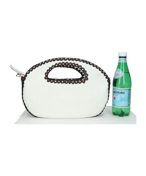 INTER-CHAUSSURES / インター ショシュール ハンドバッグ | 【Miviu】ラウンドフォルム ステッチアクセントバッグ | 詳細10