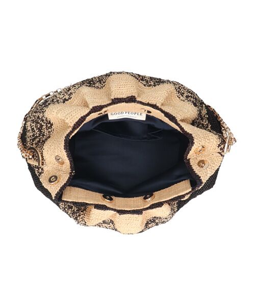 INTER-CHAUSSURES / インター ショシュール ショルダーバッグ | 【GOOD  PEOPLE】ラフィア チェーンショルダーバッグ | 詳細8