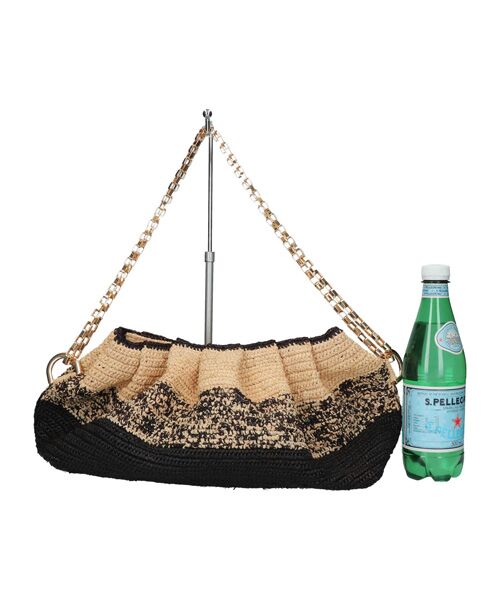 INTER-CHAUSSURES / インター ショシュール ショルダーバッグ | 【GOOD  PEOPLE】ラフィア チェーンショルダーバッグ | 詳細9