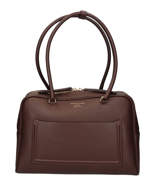 INTER-CHAUSSURES / インター ショシュール ボストンバッグ | 【CHRISTIAN VILLA】イタリアンレザーデイリーボストンバッグ | 詳細12