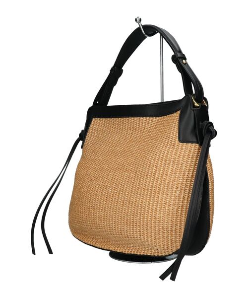 INTER-CHAUSSURES / インター ショシュール ショルダーバッグ | 【LORISTELLA】2WAY異素材コンビネーションショルダーバッグ | 詳細1