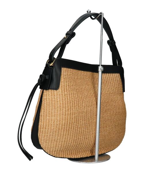 INTER-CHAUSSURES / インター ショシュール ショルダーバッグ | 【LORISTELLA】2WAY異素材コンビネーションショルダーバッグ | 詳細3