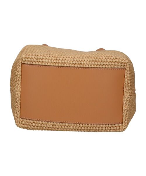 INTER-CHAUSSURES / インター ショシュール ショルダーバッグ | 【LORISTELLA】ワンハンドル異素材コンビネーション巾着バッグ | 詳細16