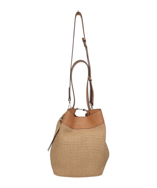 INTER-CHAUSSURES / インター ショシュール ショルダーバッグ | 【LORISTELLA】ワンハンドル異素材コンビネーション巾着バッグ | 詳細21