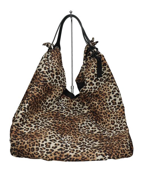 INTER-CHAUSSURES / インター ショシュール ショルダーバッグ | 【MARCO MASI】エアリー・レオパードマキシバッグ | 詳細1