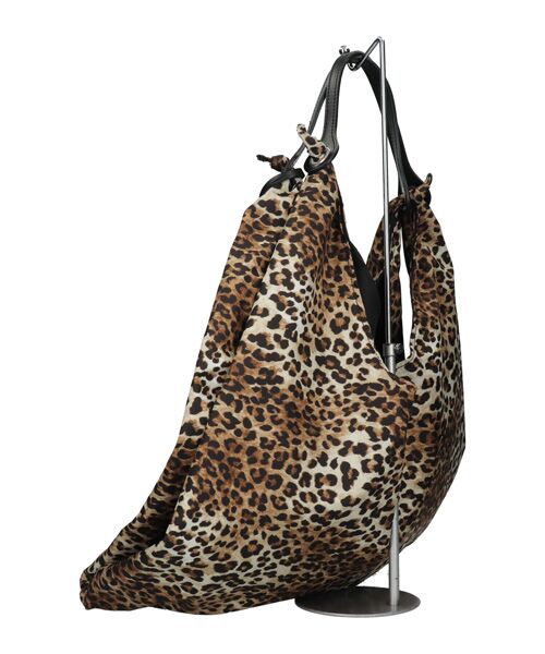 INTER-CHAUSSURES / インター ショシュール ショルダーバッグ | 【MARCO MASI】エアリー・レオパードマキシバッグ | 詳細4