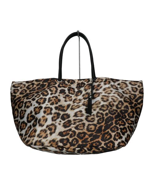 INTER-CHAUSSURES / インター ショシュール トートバッグ | 【MARCO MASI】レオパード・ラージトートバッグ | 詳細1
