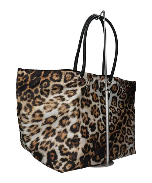INTER-CHAUSSURES / インター ショシュール トートバッグ | 【MARCO MASI】レオパード・ラージトートバッグ | 詳細4