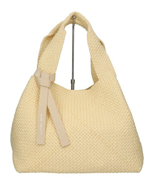 INTER-CHAUSSURES / インター ショシュール トートバッグ | 【Alma tonutti】コットンメッシュ ラージトート（アイボリー）