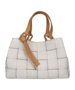 INTER-CHAUSSURES / インター ショシュール トートバッグ | 【Alma tonutti】サマーテクスチャー レザーハンドルトート