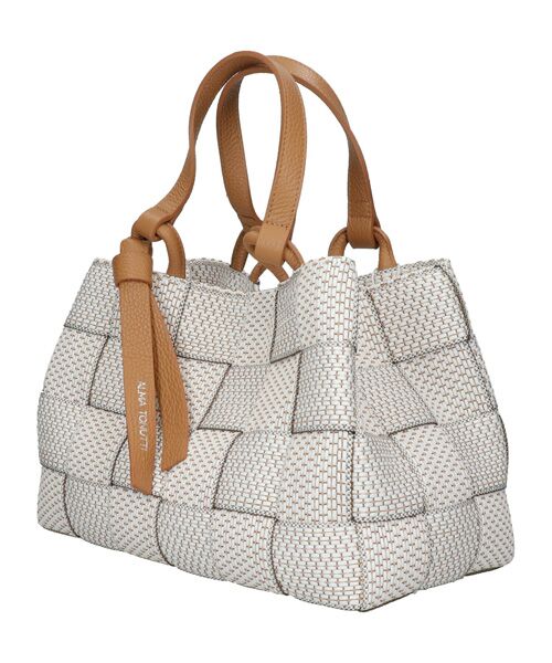 INTER-CHAUSSURES / インター ショシュール トートバッグ | 【Alma tonutti】サマーテクスチャー レザーハンドルトート | 詳細1