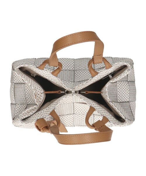 INTER-CHAUSSURES / インター ショシュール トートバッグ | 【Alma tonutti】サマーテクスチャー レザーハンドルトート | 詳細6