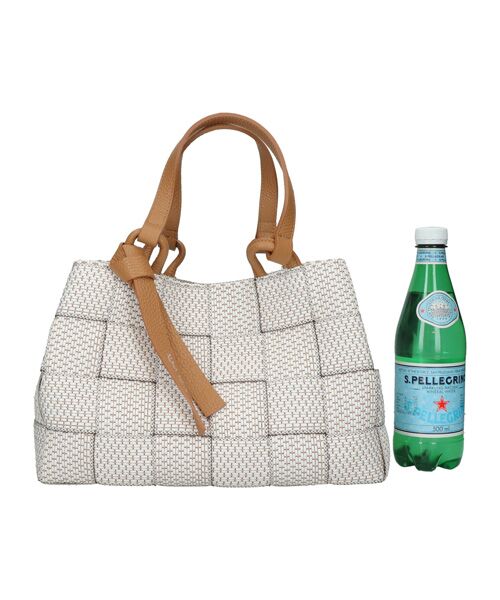 INTER-CHAUSSURES / インター ショシュール トートバッグ | 【Alma tonutti】サマーテクスチャー レザーハンドルトート | 詳細9