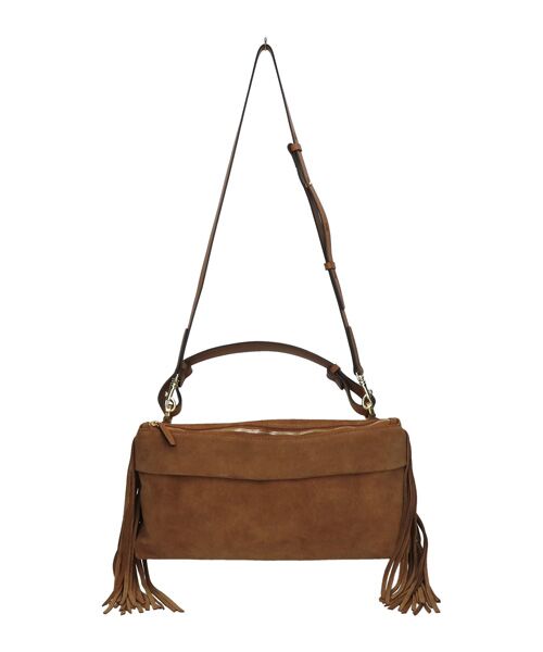 INTER-CHAUSSURES / インター ショシュール ショルダーバッグ | 【LORISTELLA】フリンジワンショルダースエードバッグ | 詳細11
