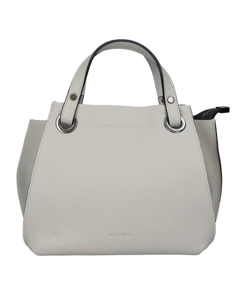 INTER-CHAUSSURES / インター ショシュール ハンドバッグ | 【RIPANI】クラシック2WAYトート・ミディアム（ライトグレー）
