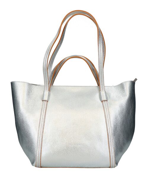 INTER-CHAUSSURES / インター ショシュール トートバッグ | 【RIPANI】A4対応ダブルハンドルトート（シルバー）