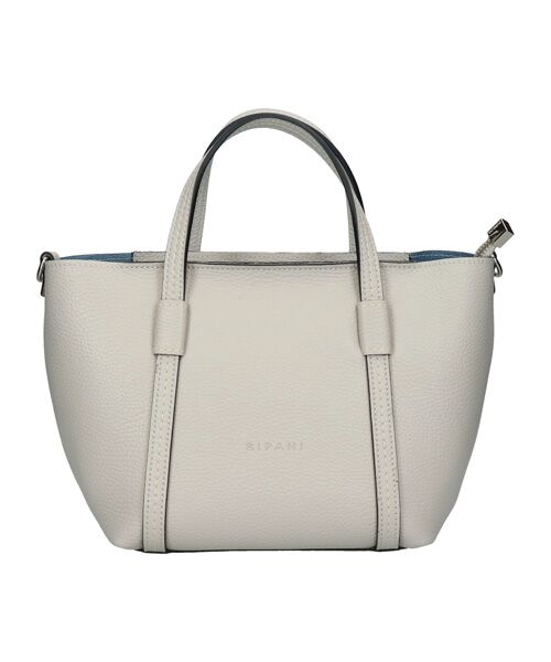 INTER-CHAUSSURES / インター ショシュール トートバッグ | 【RIPANI】クラッシー・ミニ2WAYバッグ（ライトグレー）