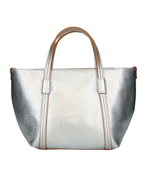 INTER-CHAUSSURES / インター ショシュール トートバッグ | 【RIPANI】クラッシー・ミニ2WAYバッグ（シルバー）