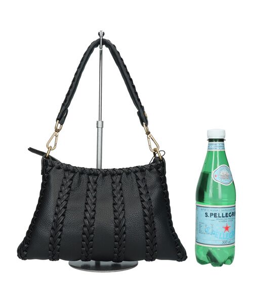 INTER-CHAUSSURES / インター ショシュール ショルダーバッグ | 【Miviu】ステッチライン ミディアム台形バッグ | 詳細10