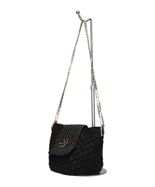 INTER-CHAUSSURES / インター ショシュール ハンドバッグ | 【GOOD  PEOPLE】ラフィア ミニハンドバッグ | 詳細1