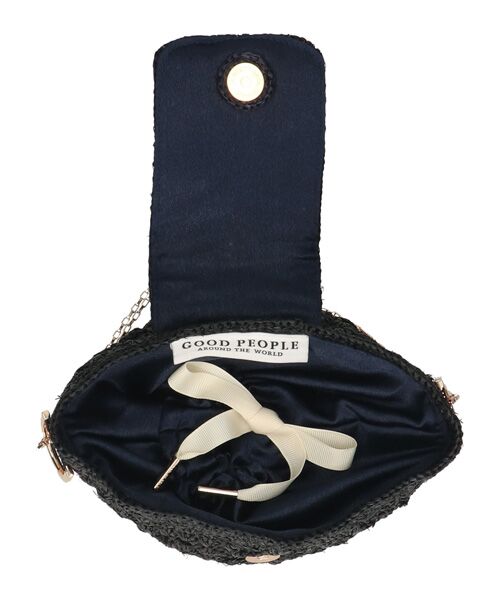 INTER-CHAUSSURES / インター ショシュール ハンドバッグ | 【GOOD  PEOPLE】ラフィア ミニハンドバッグ | 詳細7