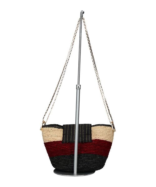 INTER-CHAUSSURES / インター ショシュール ハンドバッグ | 【GOOD  PEOPLE】ラフィア ミニハンドバッグ | 詳細13