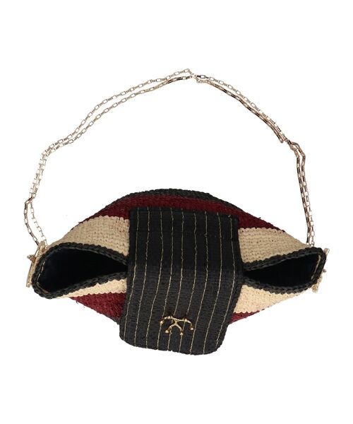 INTER-CHAUSSURES / インター ショシュール ハンドバッグ | 【GOOD  PEOPLE】ラフィア ミニハンドバッグ | 詳細15