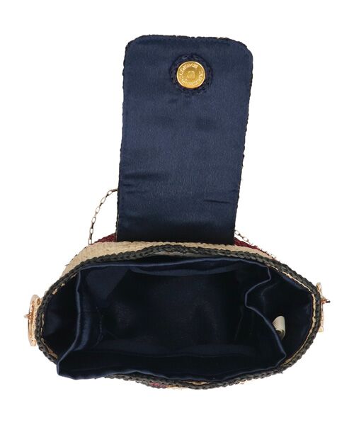 INTER-CHAUSSURES / インター ショシュール ハンドバッグ | 【GOOD  PEOPLE】ラフィア ミニハンドバッグ | 詳細17