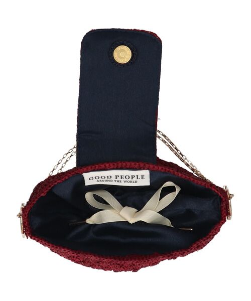 INTER-CHAUSSURES / インター ショシュール ハンドバッグ | 【GOOD  PEOPLE】ラフィア ミニハンドバッグ | 詳細25