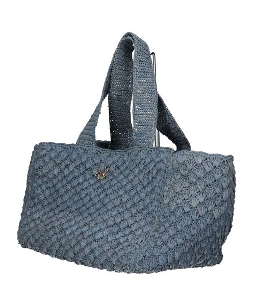 INTER-CHAUSSURES / インター ショシュール トートバッグ | 【GOOD  PEOPLE】ラフィア キューブバッグ | 詳細1