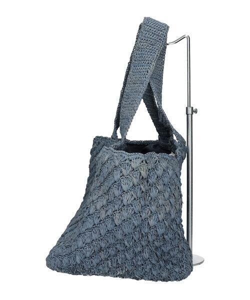 INTER-CHAUSSURES / インター ショシュール トートバッグ | 【GOOD  PEOPLE】ラフィア キューブバッグ | 詳細2