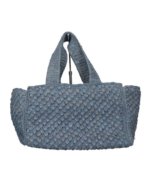 INTER-CHAUSSURES / インター ショシュール トートバッグ | 【GOOD  PEOPLE】ラフィア キューブバッグ | 詳細4