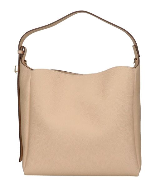 INTER-CHAUSSURES / インター ショシュール ショルダーバッグ | 【LORISTELLA】スマートソフト・バケットバッグ　大きめ（ライトベージュ）