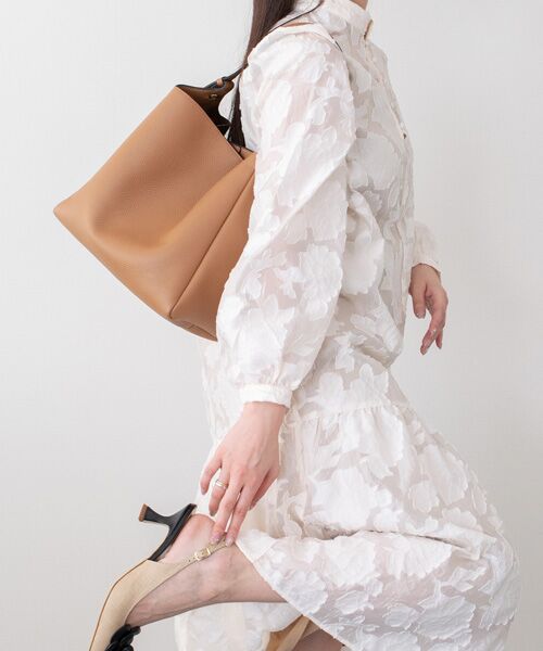 INTER-CHAUSSURES / インター ショシュール ショルダーバッグ | 【LORISTELLA】スマートソフト・バケットバッグ　大きめ | 詳細12