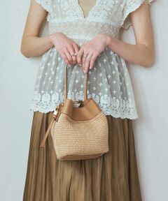 INTER-CHAUSSURES / インター ショシュール ハンドバッグ | 【LORISTELLA】ナチュラルバケットバッグ