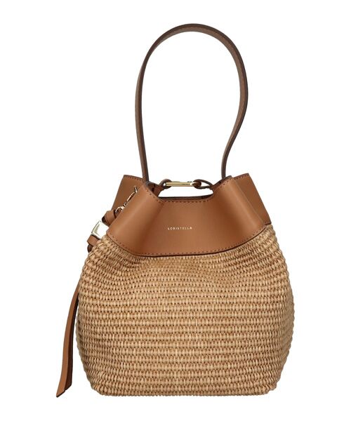 INTER-CHAUSSURES / インター ショシュール ハンドバッグ | 【LORISTELLA】ナチュラルバケットバッグ | 詳細1
