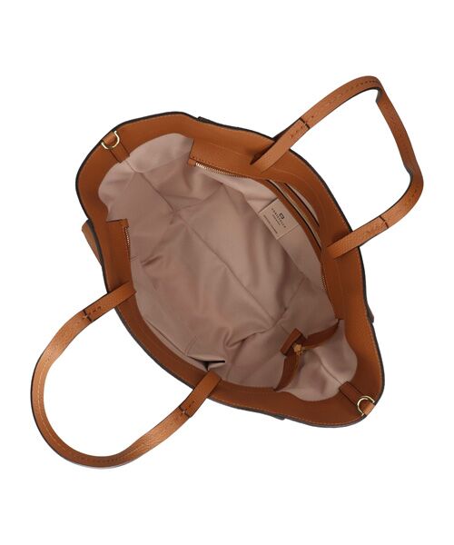 INTER-CHAUSSURES / インター ショシュール トートバッグ | 【LORISTELLA】ラフィア＆レザーコンビネーショントート | 詳細7