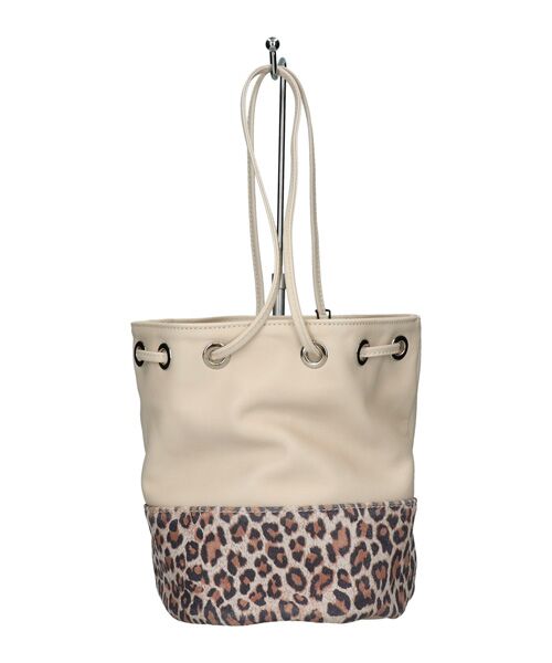 INTER-CHAUSSURES / インター ショシュール ショルダーバッグ | 【MARCO MASI】サファリサマー・巾着コンビバッグ（マルチコンビ）