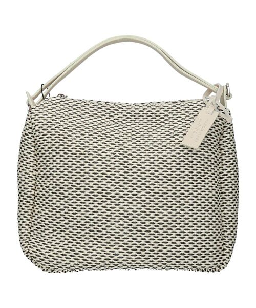 INTER-CHAUSSURES / インター ショシュール ハンドバッグ | 【MARCO MASI】ライトテクスチャー・サマーバッグ（ブラックコンビ）