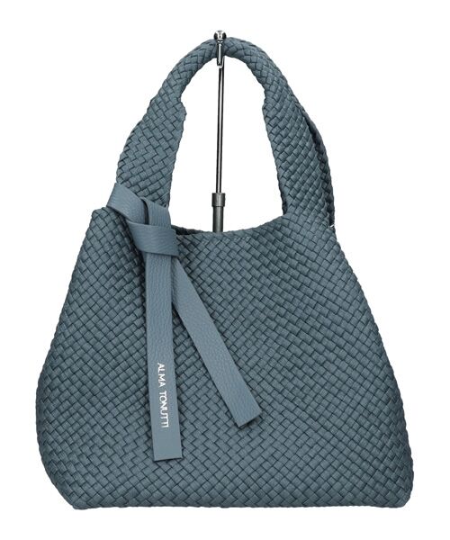 INTER-CHAUSSURES / インター ショシュール トートバッグ | 【Alma tonutti】コットンメッシュ デイリートート（ライトブルー）
