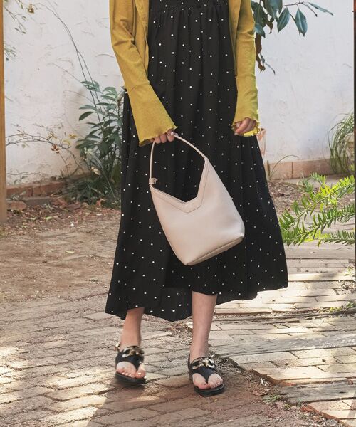 INTER-CHAUSSURES / インター ショシュール ハンドバッグ | 【CHRISTIAN VILLA】アイボリーキューブバッグ | 詳細13