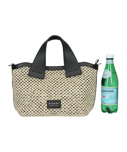 INTER-CHAUSSURES / インター ショシュール ハンドバッグ | 【RIPANI】サマーツイード・レザーコンビバッグ | 詳細11