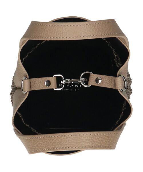 INTER-CHAUSSURES / インター ショシュール ハンドバッグ | 【RIPANI】サマーメッシュ×レザーコンビ・スモール2WAYバッグ | 詳細6