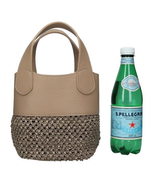 INTER-CHAUSSURES / インター ショシュール ハンドバッグ | 【RIPANI】サマーメッシュ×レザーコンビ・スモール2WAYバッグ | 詳細10